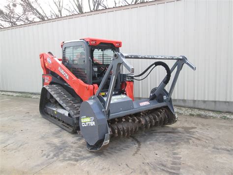 kubota skid steer mower attachment|kubota skid steer mulcher attachment.